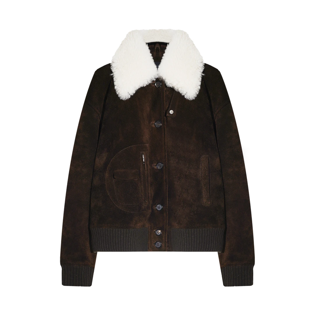 MBNL-F“黑标系列” 2024F/W新品 毛领鹅绒服皮衣 秦磊XM-PC32022