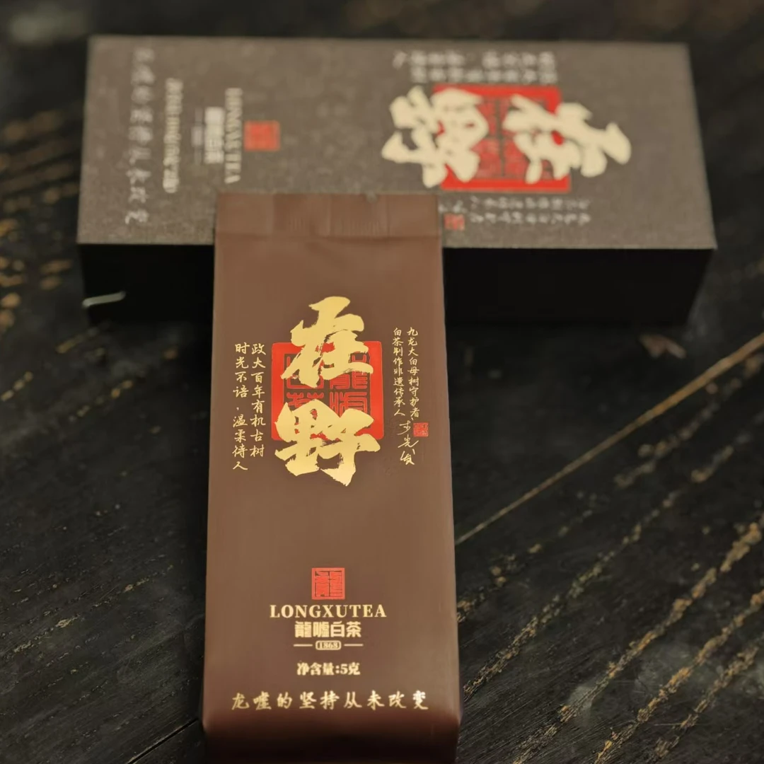 观一优选 | 5盒装龙嘘·特级2024年在野白牡丹10g品鉴装不支持试喝