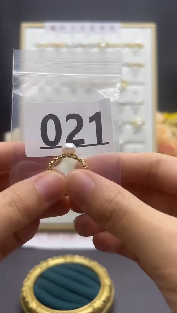 合金淡水珍珠珠宝奇石021