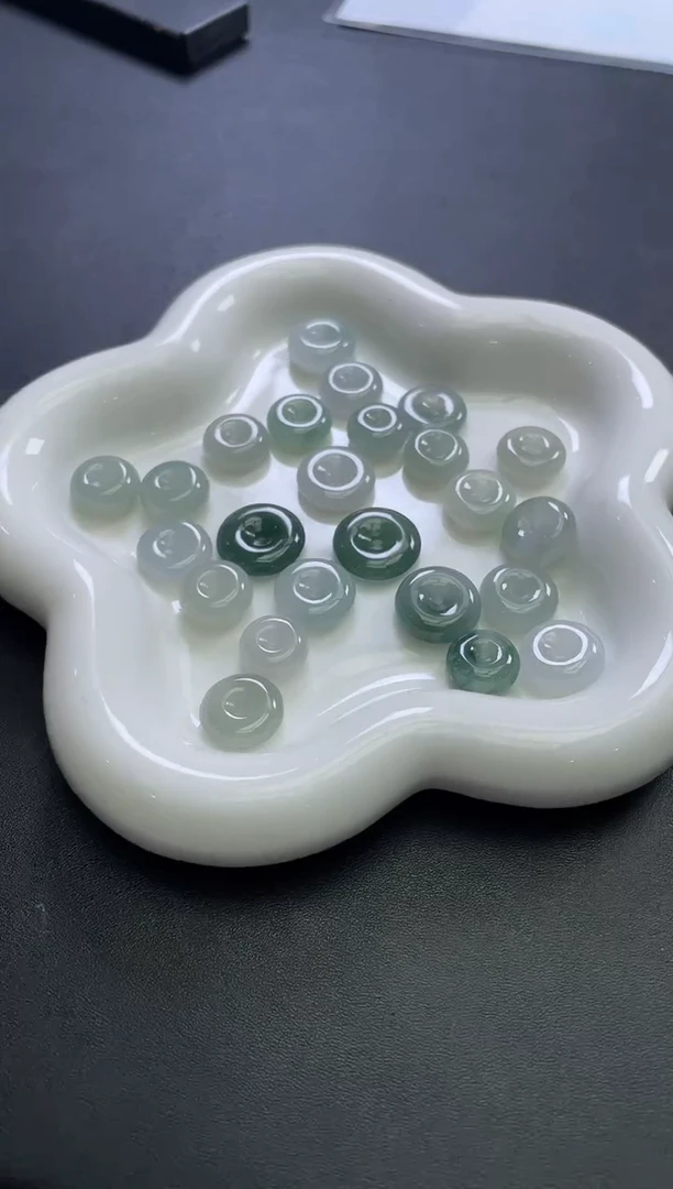 未镶嵌手绳定制翡翠伍*娘平安扣手绳多样性发一件