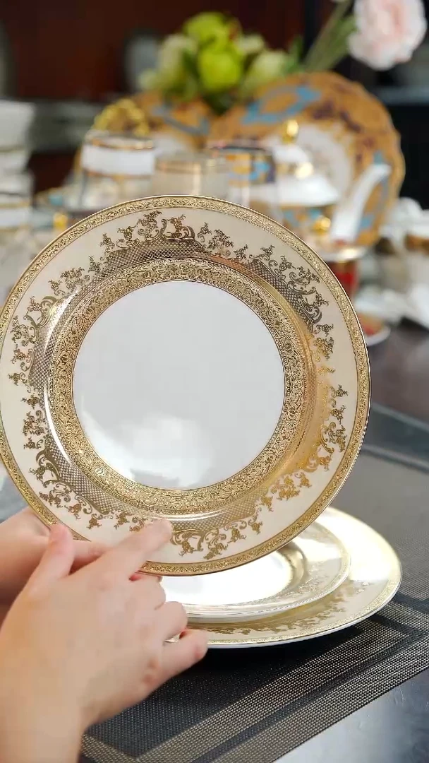 瓷片9英寸平盘 1个