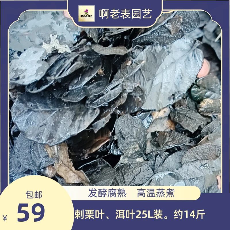 高温蒸煮洱叶 刺栗叶25升(约14斤)