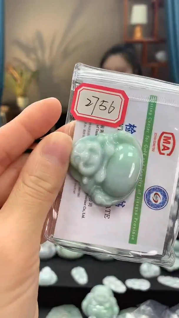 颈饰未镶嵌翡翠佛公2756多样性发一件