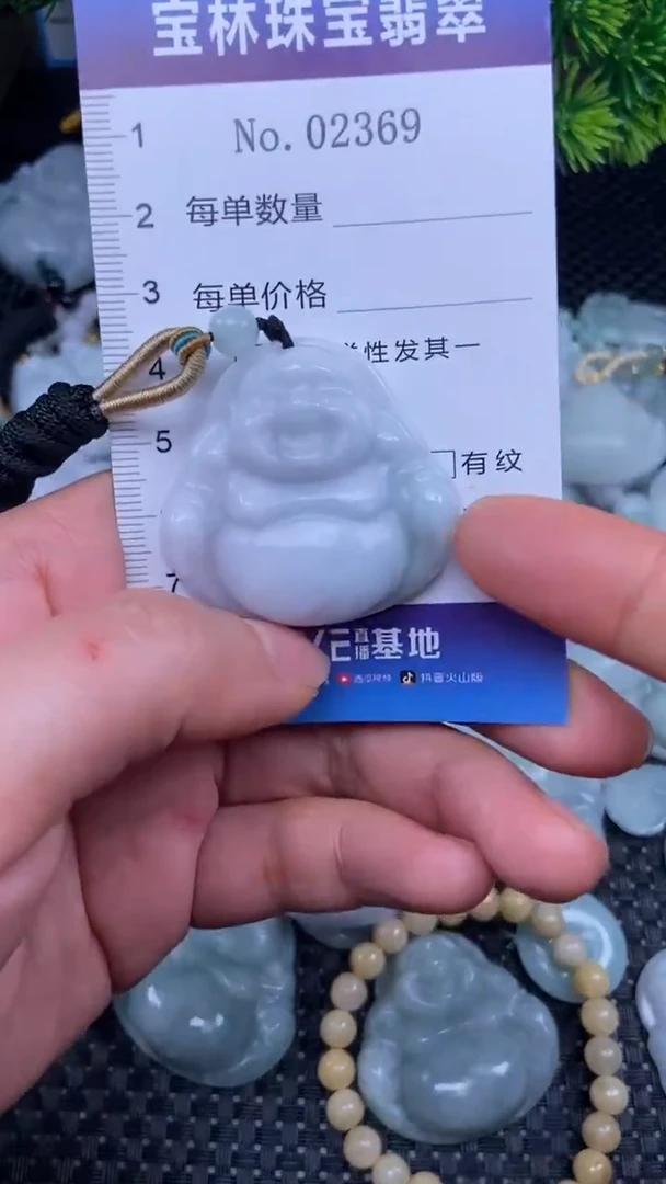 颈饰未镶嵌翡翠天然缅甸翡翠2369