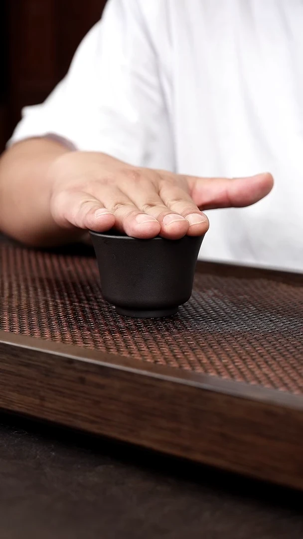 茶壶紫砂黑料铃铛杯