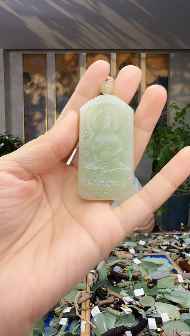 未镶嵌和田玉挂件拍一发一