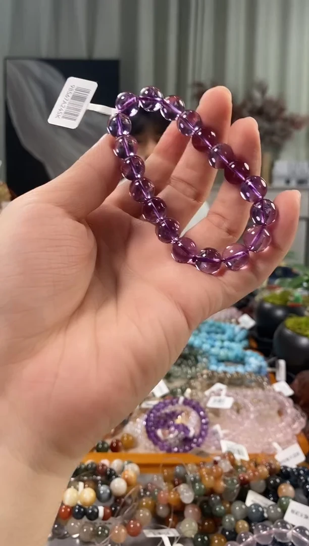 未镶嵌手链水晶紫水晶