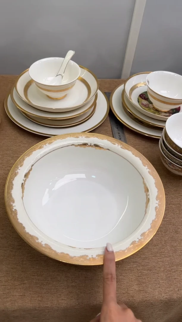 瓷片10.25寸大汤碗一个一单尾单