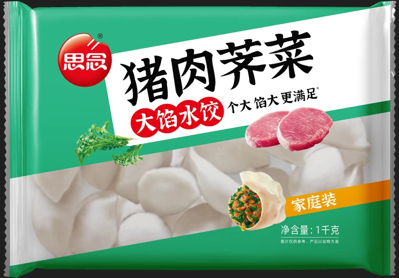 思念 大馅猪肉荠菜水饺1000g 1袋/份