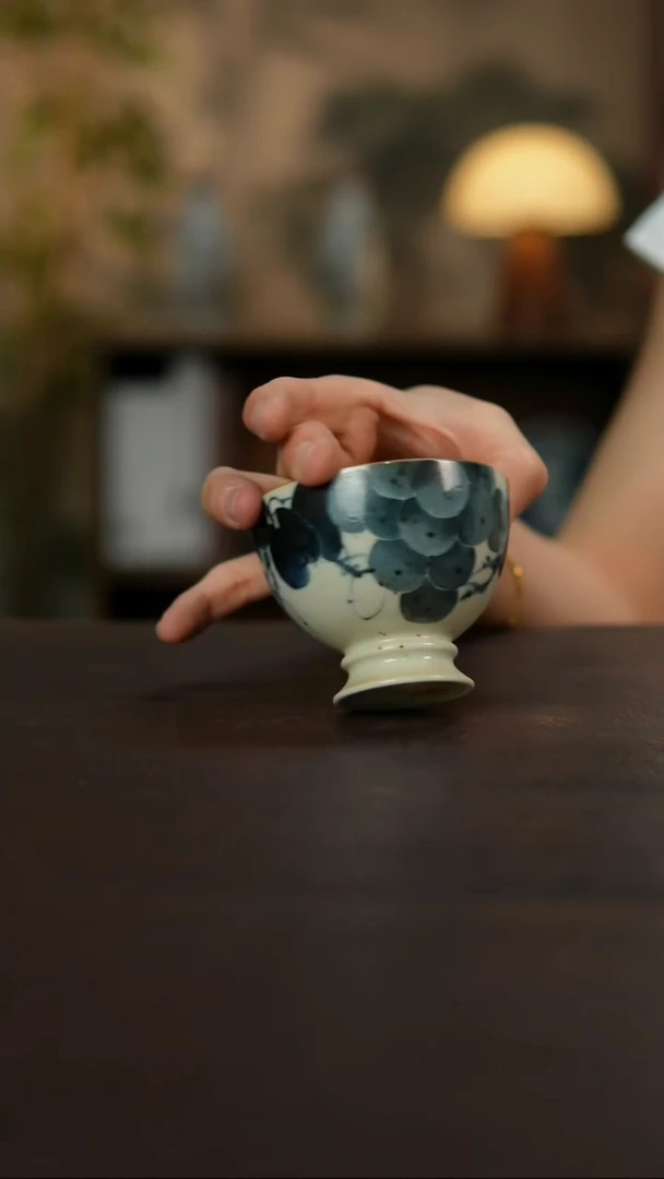 景德镇陶瓷杯碗柴烧多人