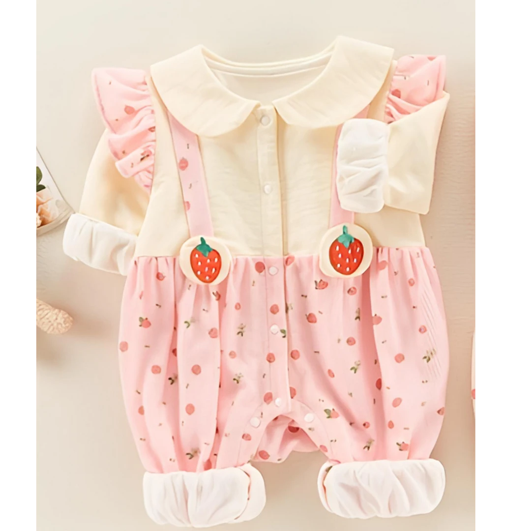 【2122】 宝宝新生儿连体爬服