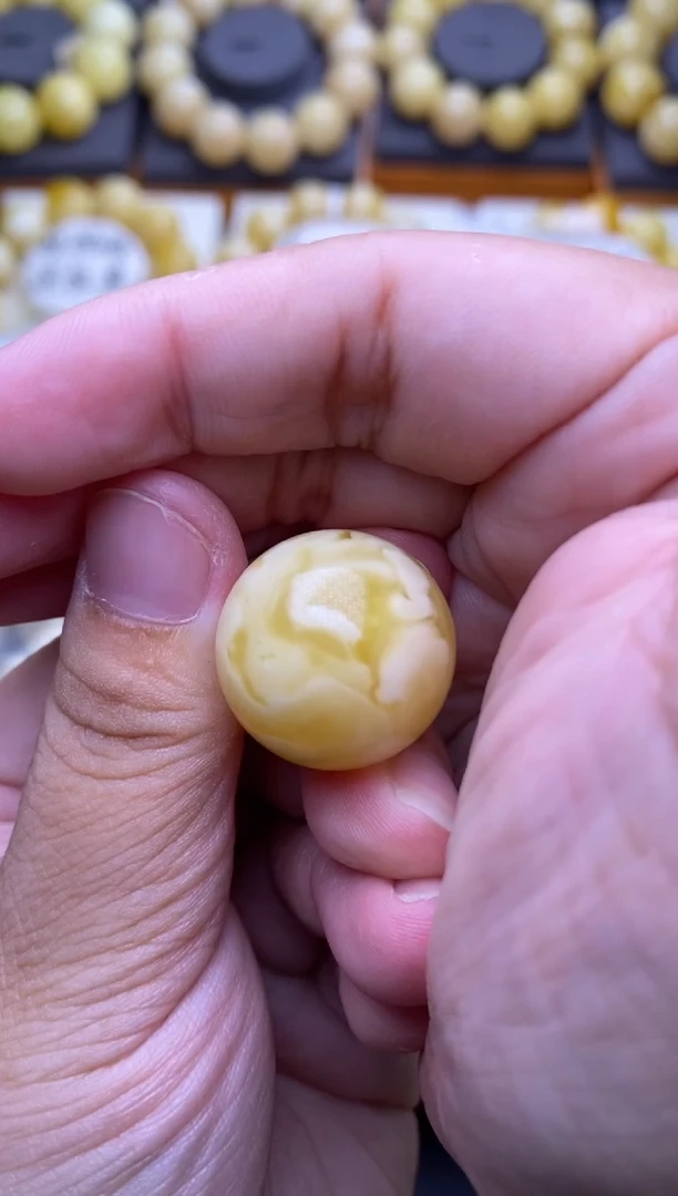 裸石琥珀未镶嵌大小姐珠宝严选117