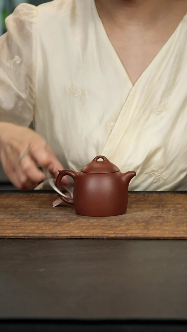 茶壶紫砂秦权底槽青150cc