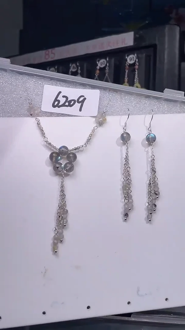 银S925镶嵌耳饰紫晶喜欢拍