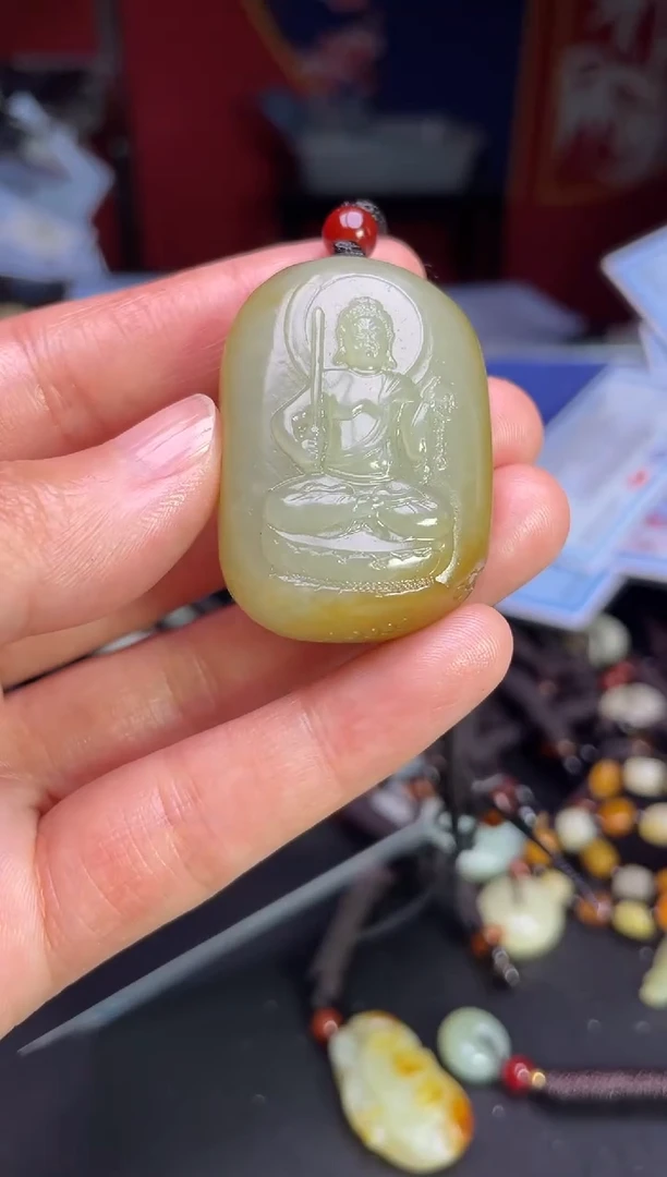 颈饰未镶嵌和田玉123