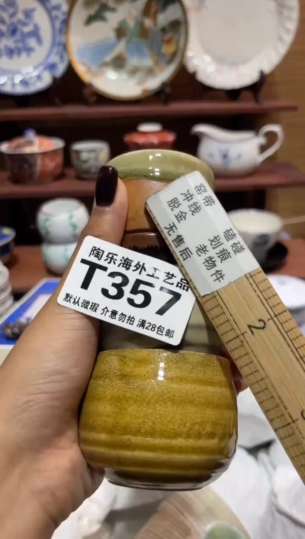 瓷片面**袋               T357