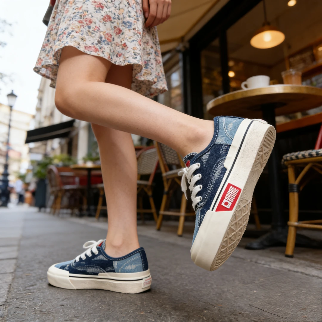 AB42☞博比 休闲帆布鞋【鞋子扣号链接】断码听主播报号去指定链接拍