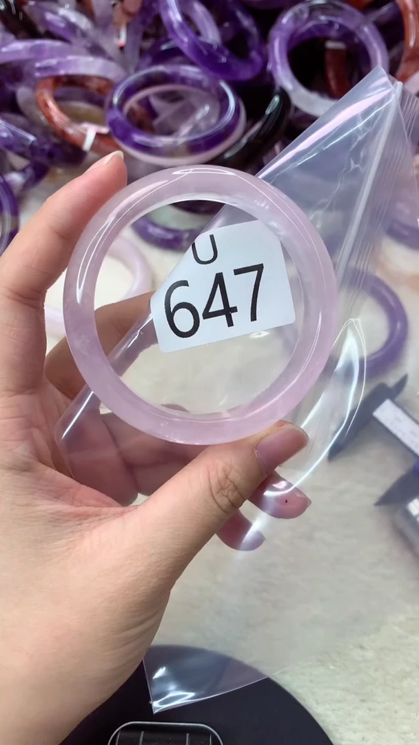 未镶嵌手镯水晶U647-58