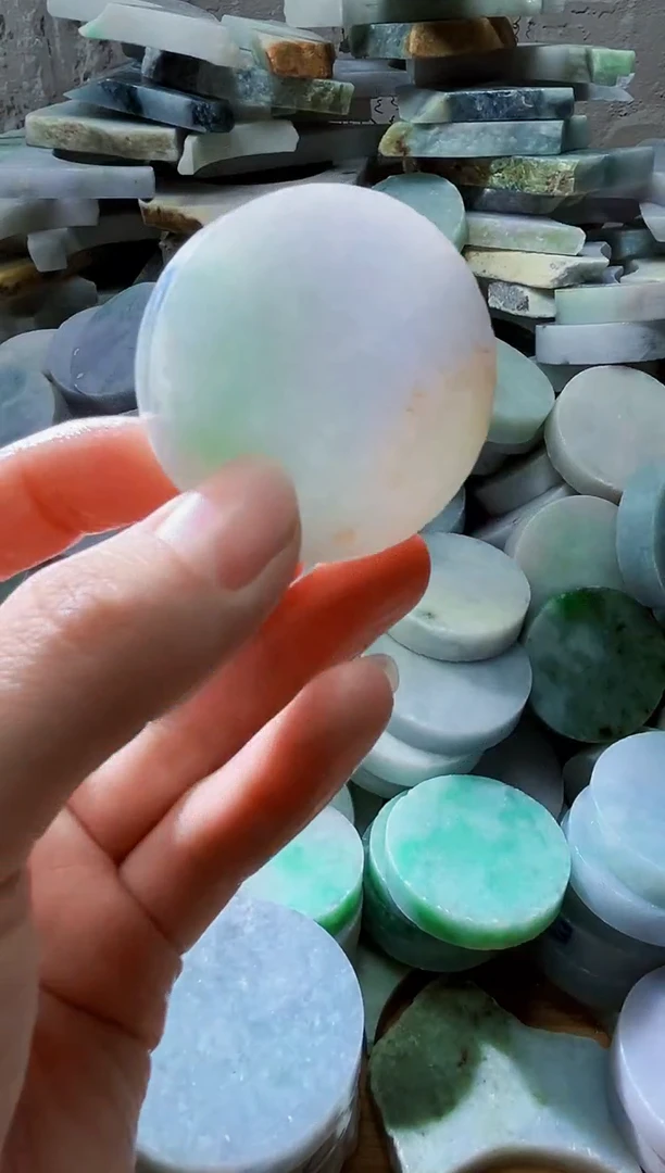 裸石翡翠天然翡翠A货玉 南 388