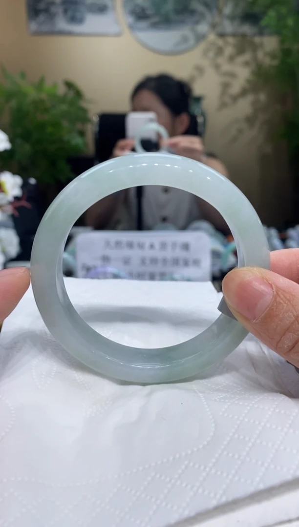 翡翠手镯未镶嵌翡翠56-57