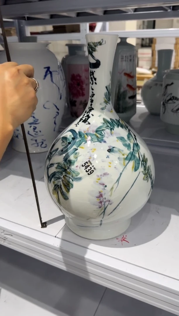吴义松陶盟手工手绘陶瓷编码：5439