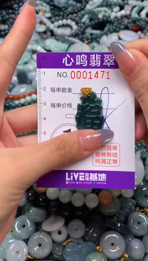 颈饰未镶嵌翡翠闪购001471