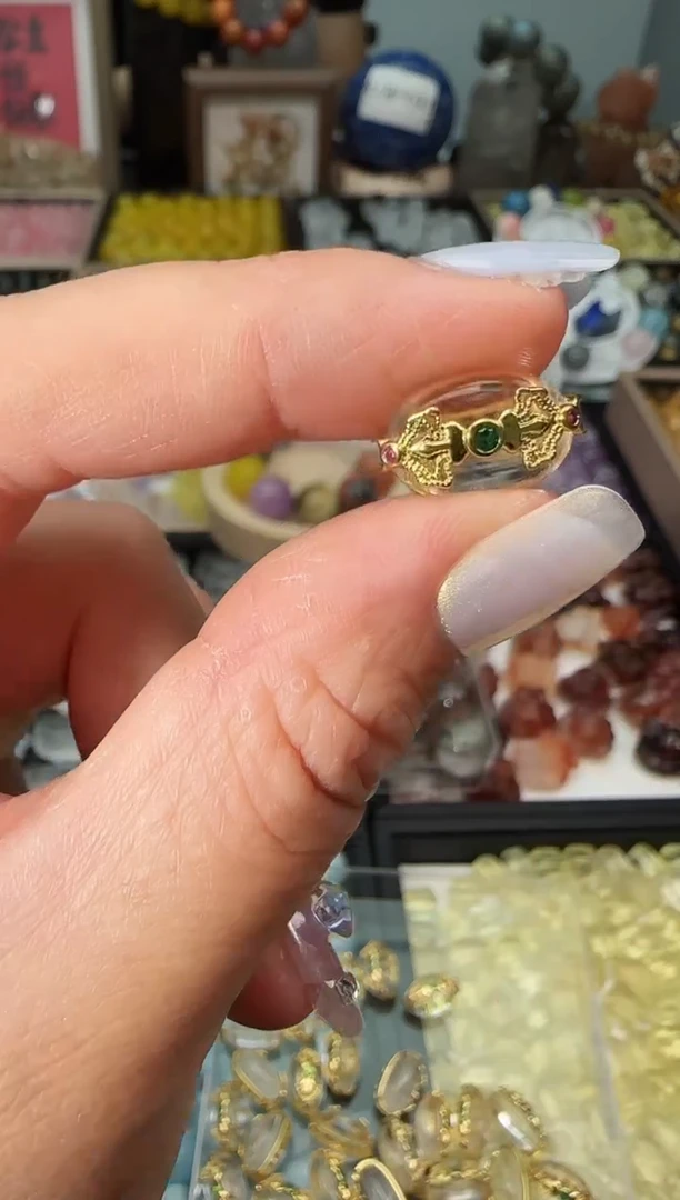 未镶嵌颈饰水晶2a多样性发其一/7.23/1个