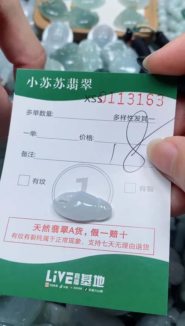 【闪购商品】翡翠未镶嵌颈饰闪购商品0113163