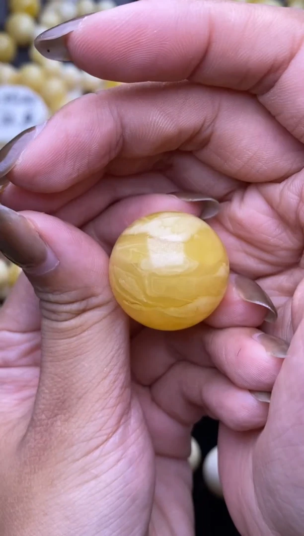 裸石琥珀未镶嵌大小姐珠宝127