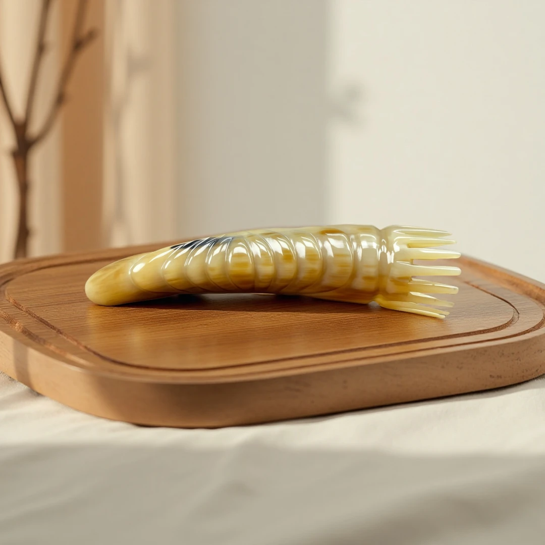 牦牛角洗头按摩梳精致防静电居家日用品送礼