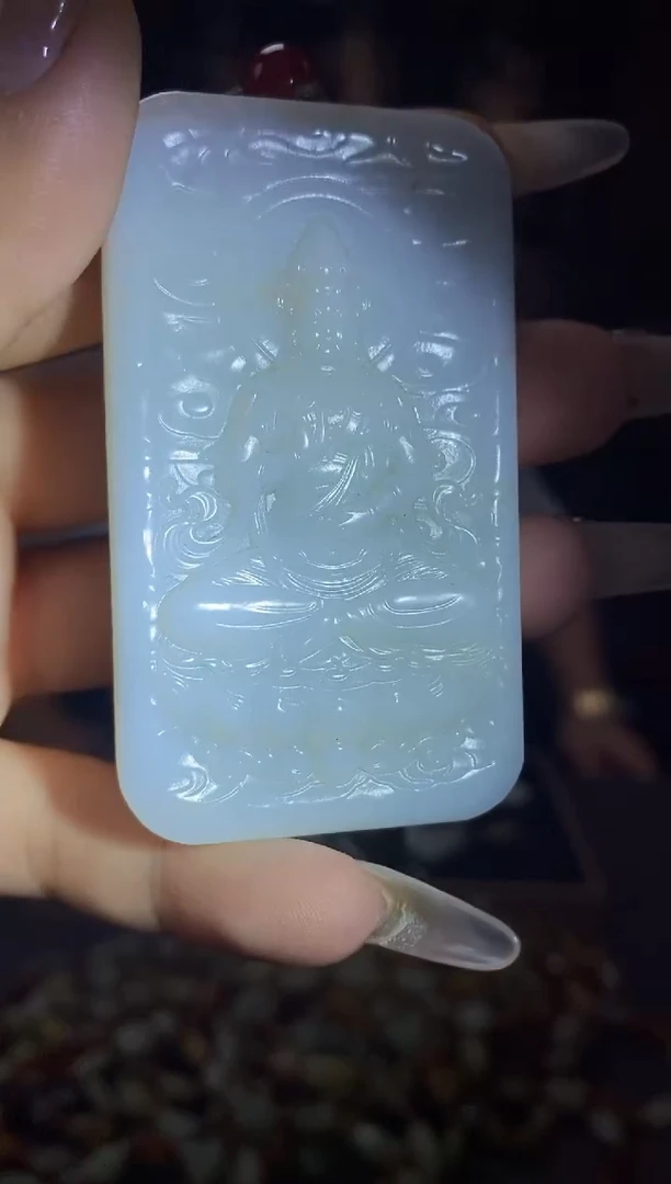 和田玉未镶嵌颈饰A262