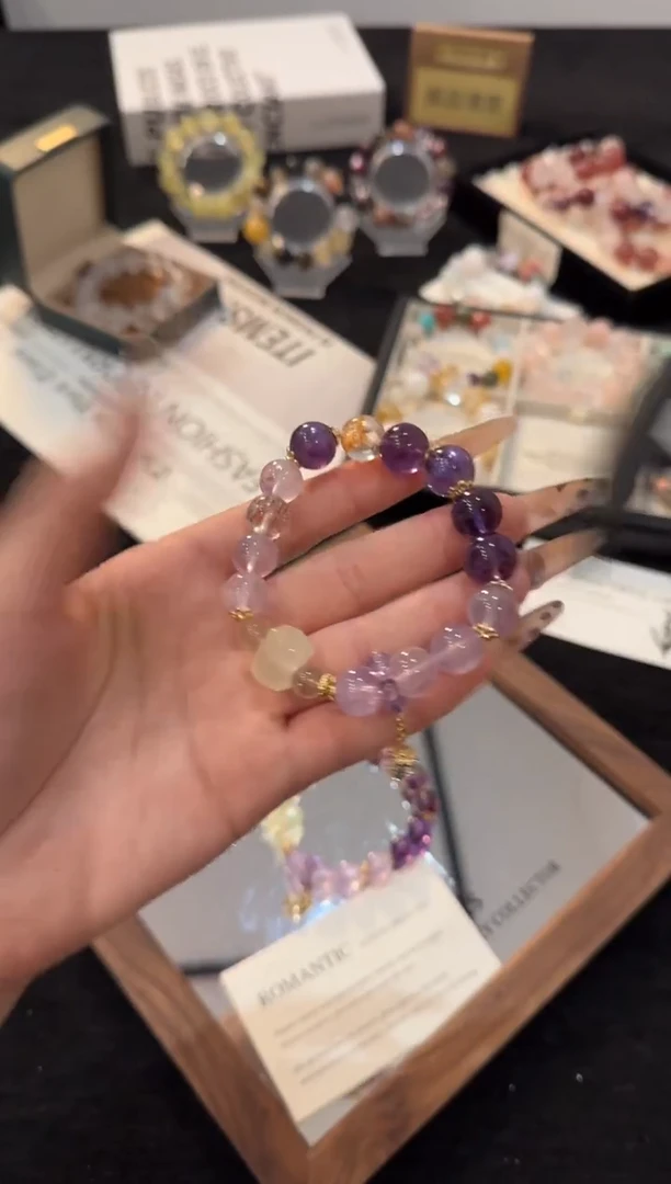 合金手链水晶事业有成x3192