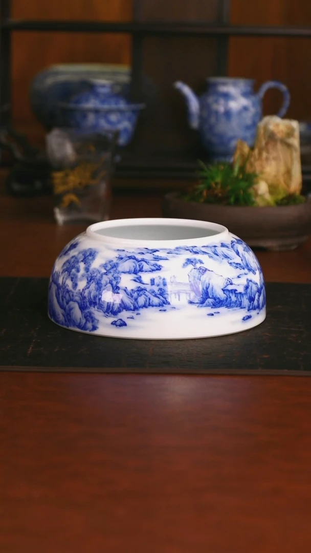 景德镇手工手绘的29（微瑕）