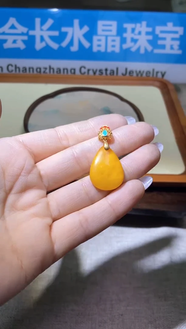 【闪购商品】琥珀颈饰未镶嵌多样性发一件328