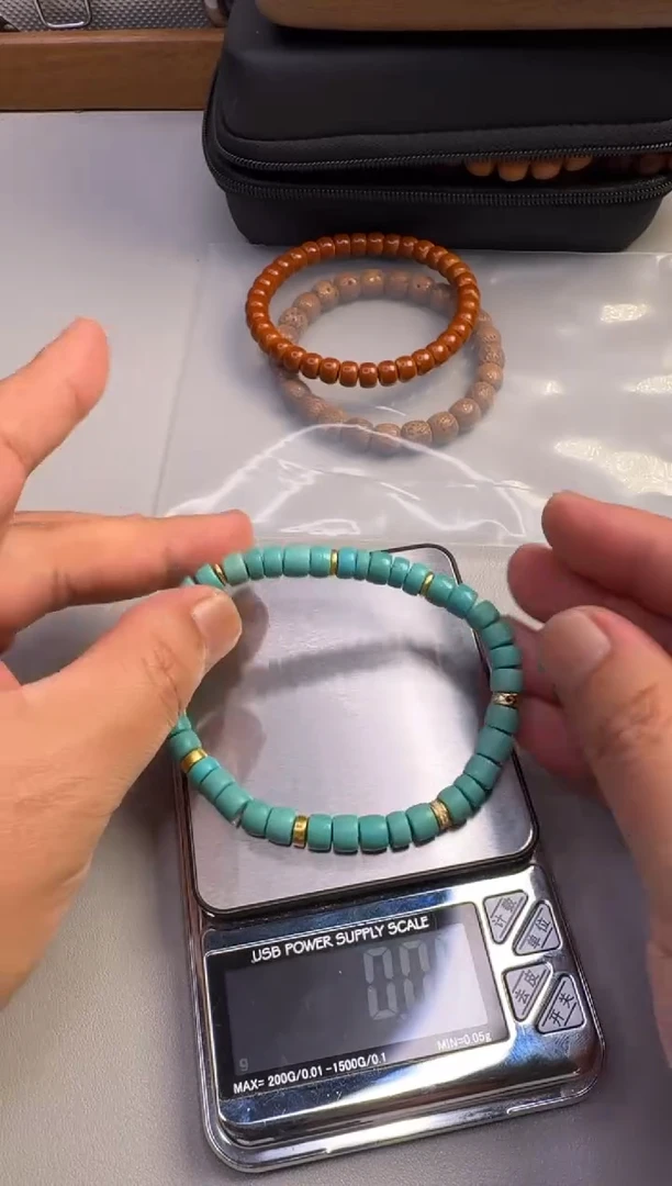 合金绿松石手链绿松石