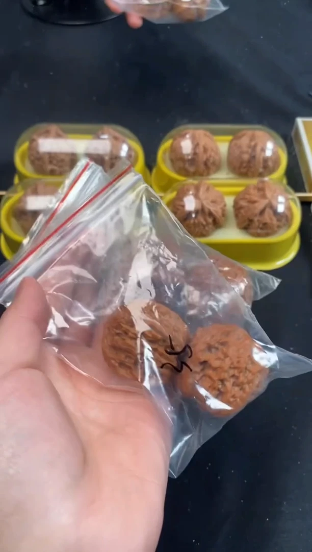 把件文玩核桃磨盘35/37尺随机发