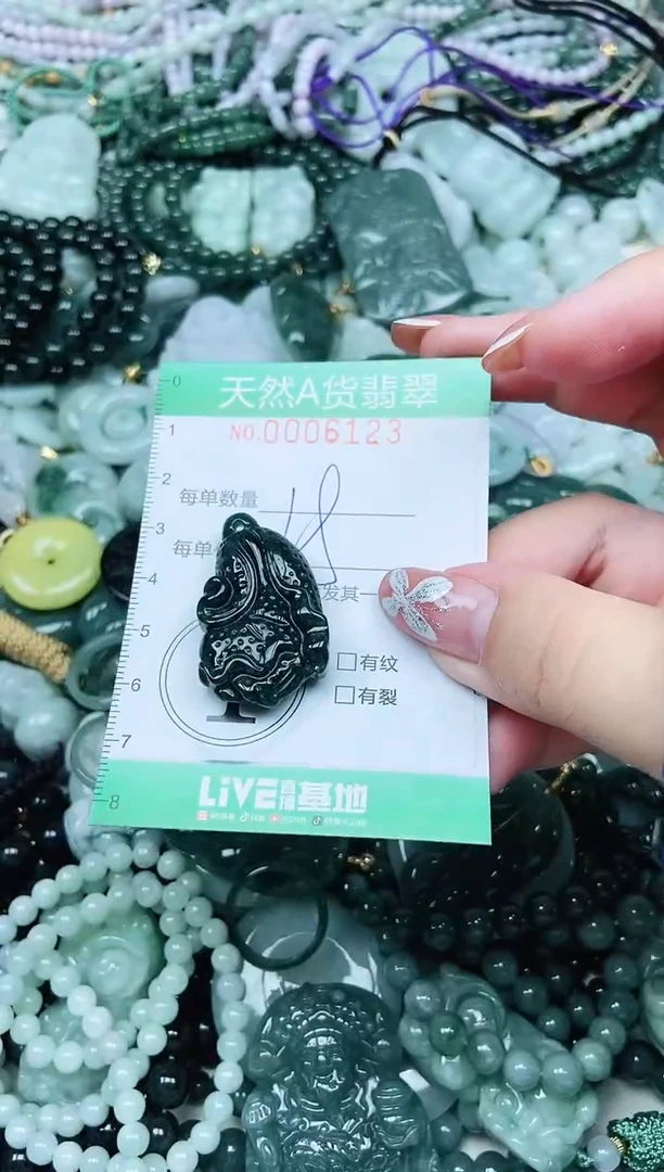 颈饰未镶嵌翡翠翡翠