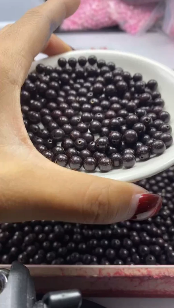 【闪购商品】檀香木散珠w996小叶紫檀6mm*60颗两单随三通