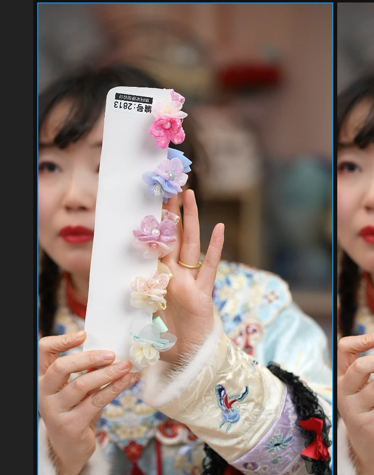 饰阿梁2830 花仙子小抓夹组合春款头饰儿童小女孩发饰可爱甜美