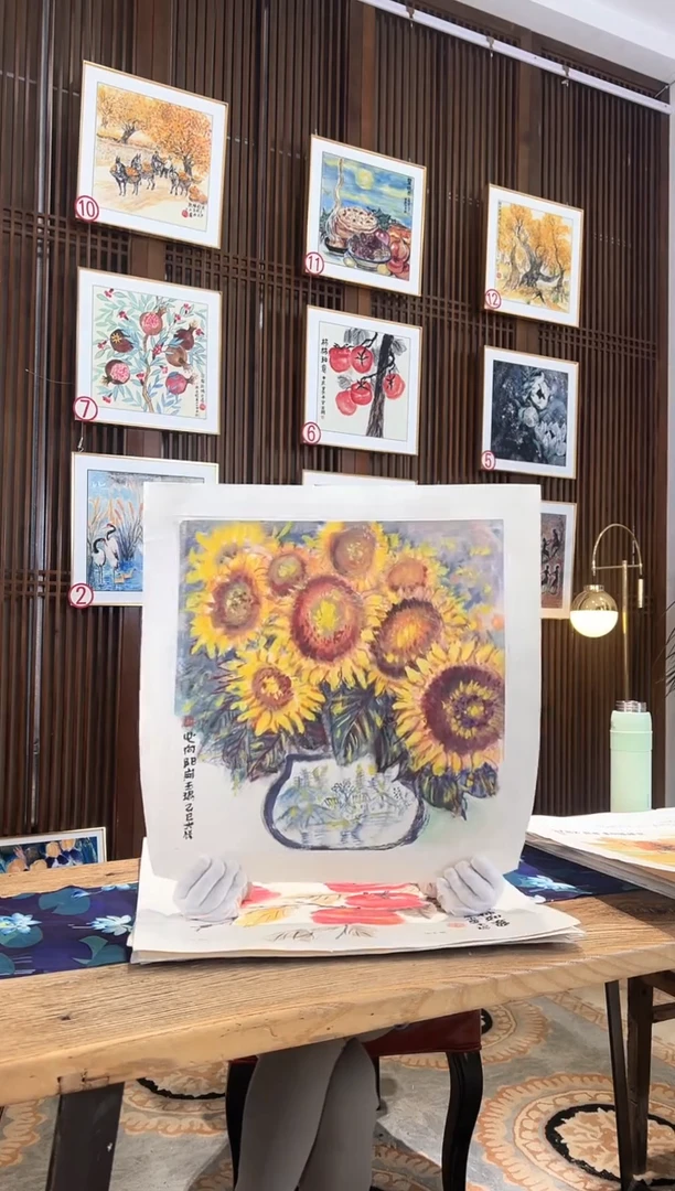 版画耿玉琨名章限量版画S