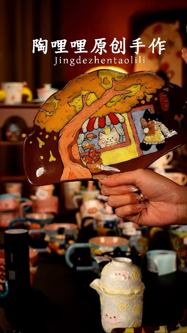陶哩哩原创手作陶瓷（微瑕）