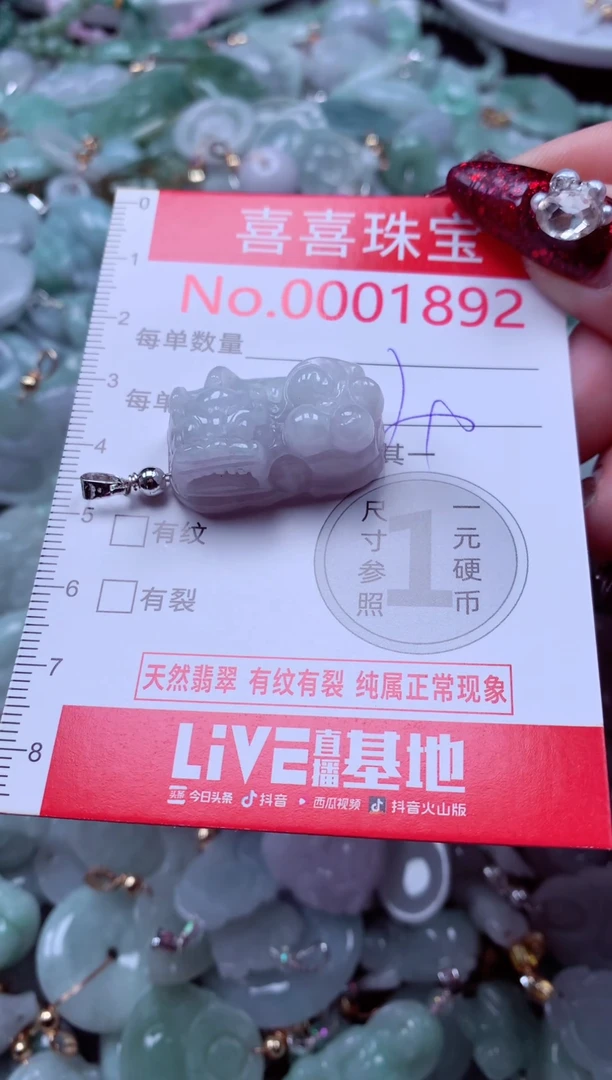 颈饰未镶嵌翡翠1892