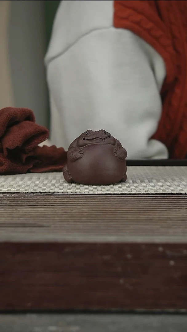 茶壶紫砂福利款，茶宠