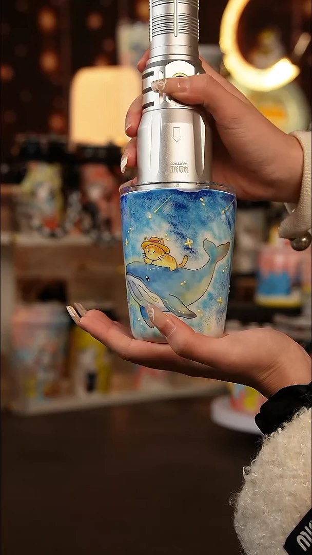 （玉泥）景德镇手工手绘文创陶瓷杯