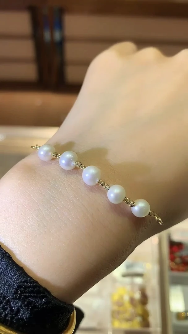 【闪购商品】18K金手链延长链时尚