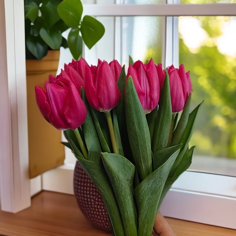 （紫骄）郁金香产地直吉辽蒙京津冀顺丰包邮鲜花鲜切花好新鲜好
