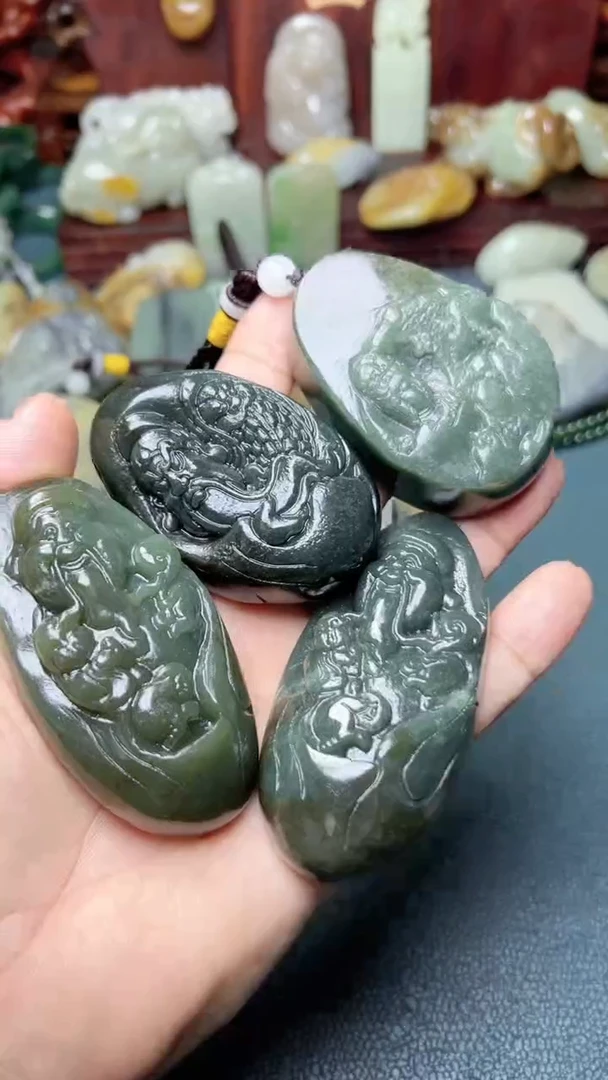 未镶嵌和田玉把件4