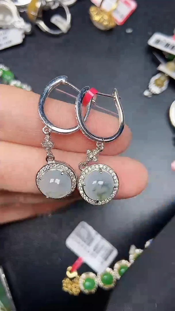 银S925镶嵌戒指翡翠2150