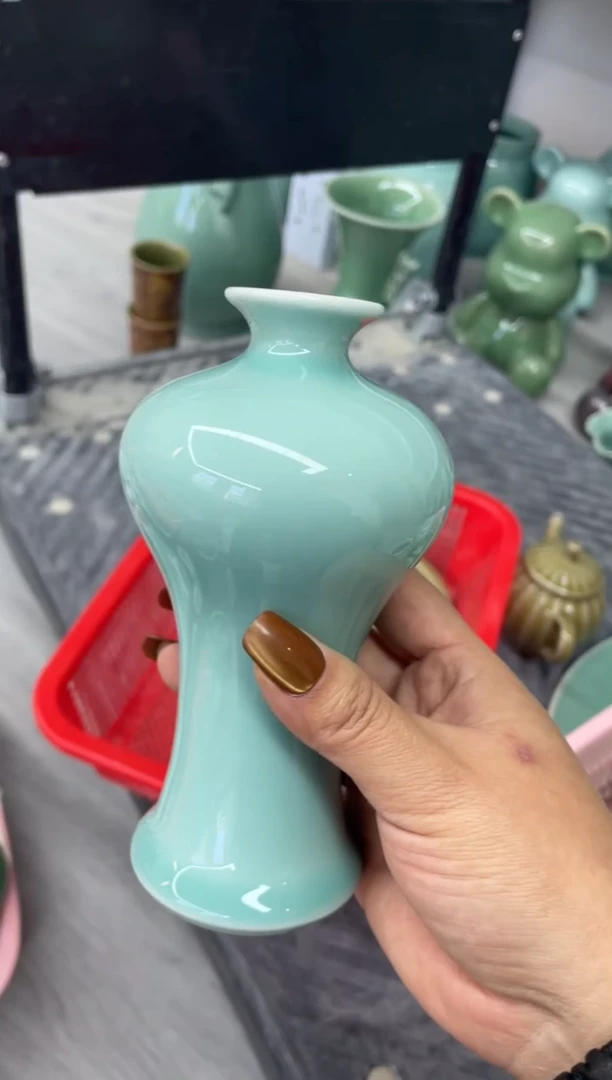 瓷特价福利 微瑕 慧仙青瓷