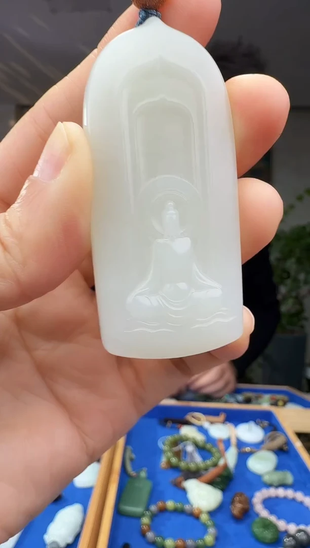 未镶嵌和田玉挂件拍一发一